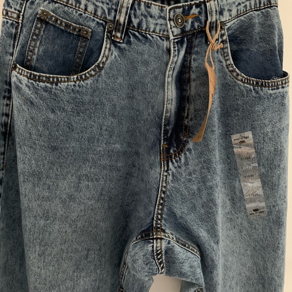 Ring of Fire men’s jeans Droopy Drop Crotch relaxed light wash size 31-30 - Picture 11 of 14
